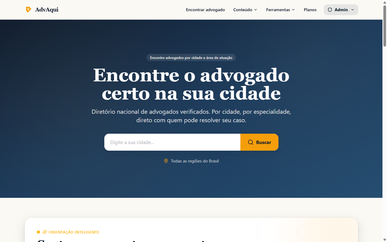 Busca por cidade